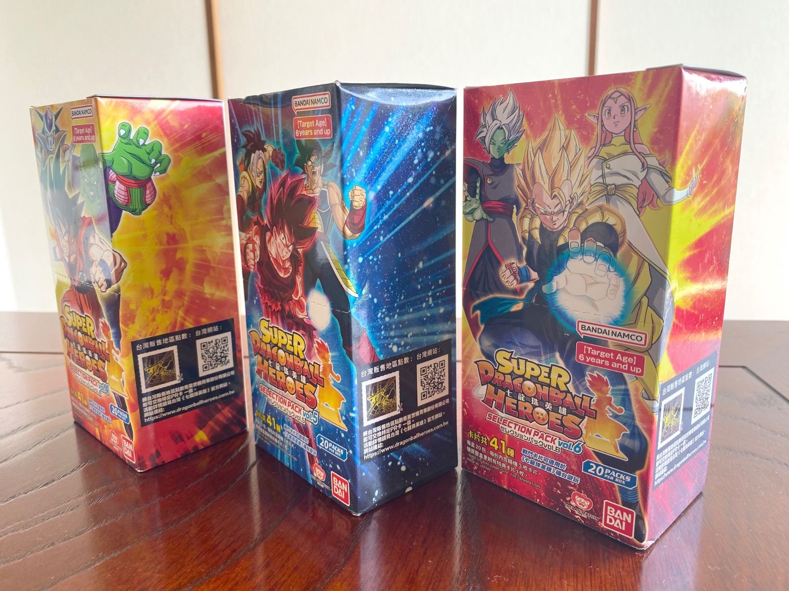 香港版スーパードラゴンボールヒーローズ セレクションパックvol.4