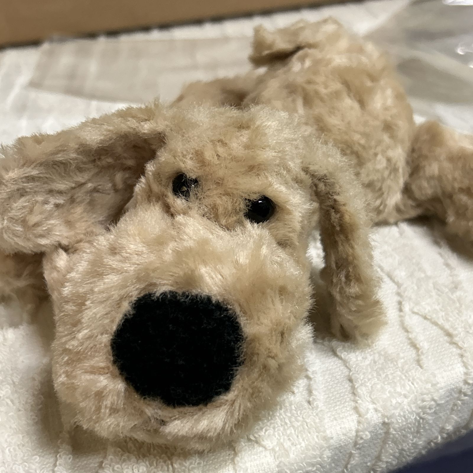 レトロ COMO＆RAY 日本製 子犬のルーク ぬいぐるみ - メルカリ