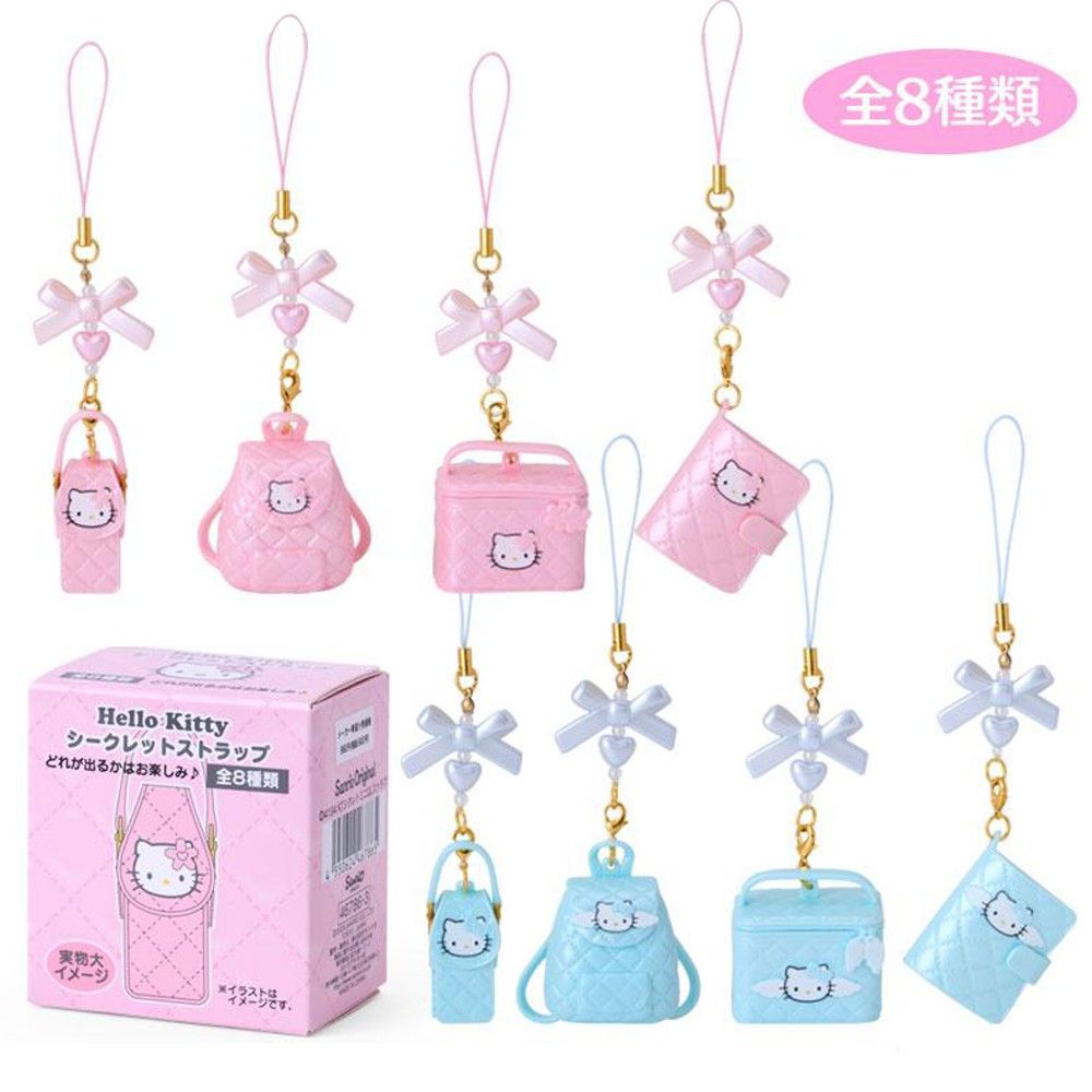 サンリオ ハローキティ シークレットストラップ ミニチュアキルト 1個