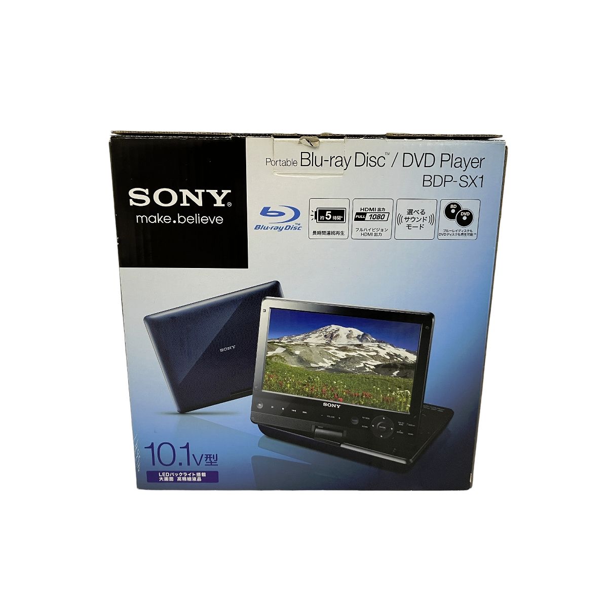 SONY ポータブルBlu-ray DVDプレーヤー BDP-SX1 プレーヤー SONY BDP