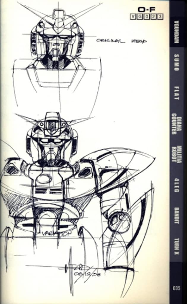 復刊ドットコム シド・ミード 復刻版)MEAD GUNDAM (帯付) - メルカリ