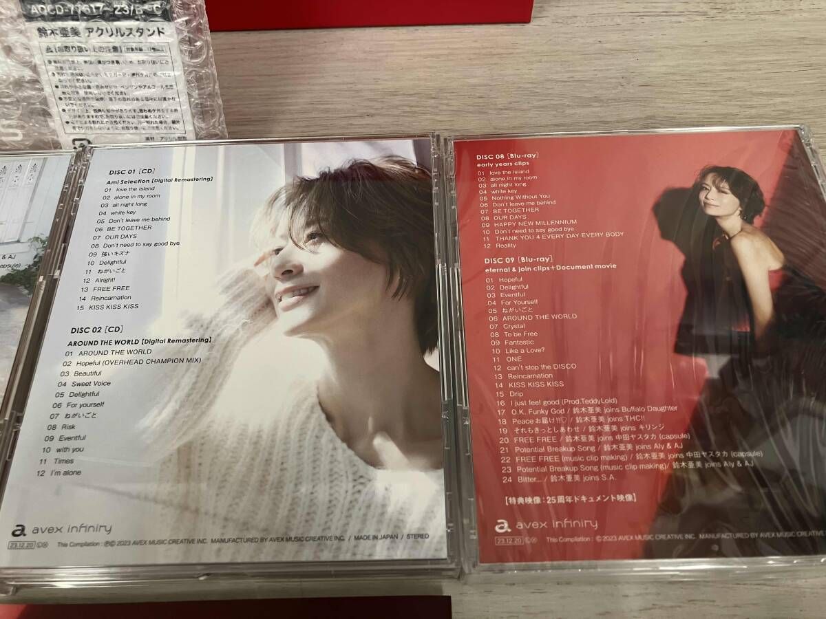 鈴木亜美 CD 2SA ~Ami Suzuki 25th Anniversary BOX~(初回生産限定盤