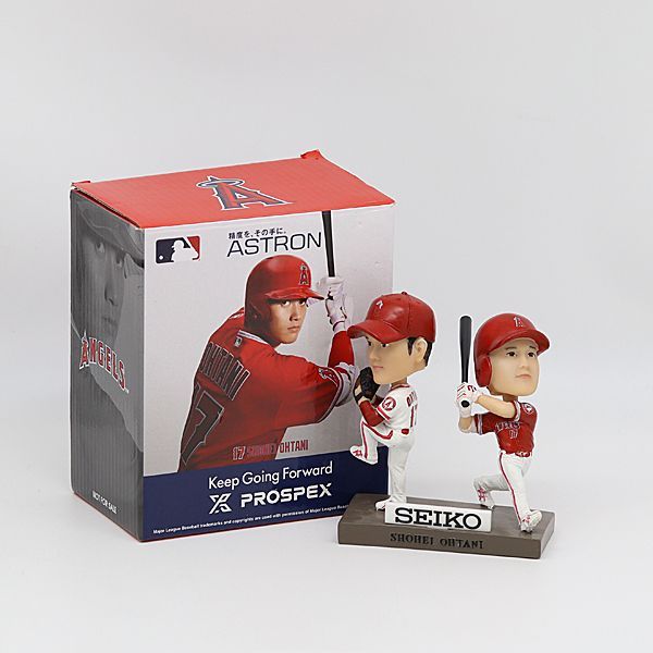 箱付 良品 セイコー アストロン 大谷翔平ボブルヘッドフィギュア