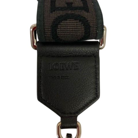 ロエベ LOEWE アナグラム ショルダーストラップ ジャガード キャンバス