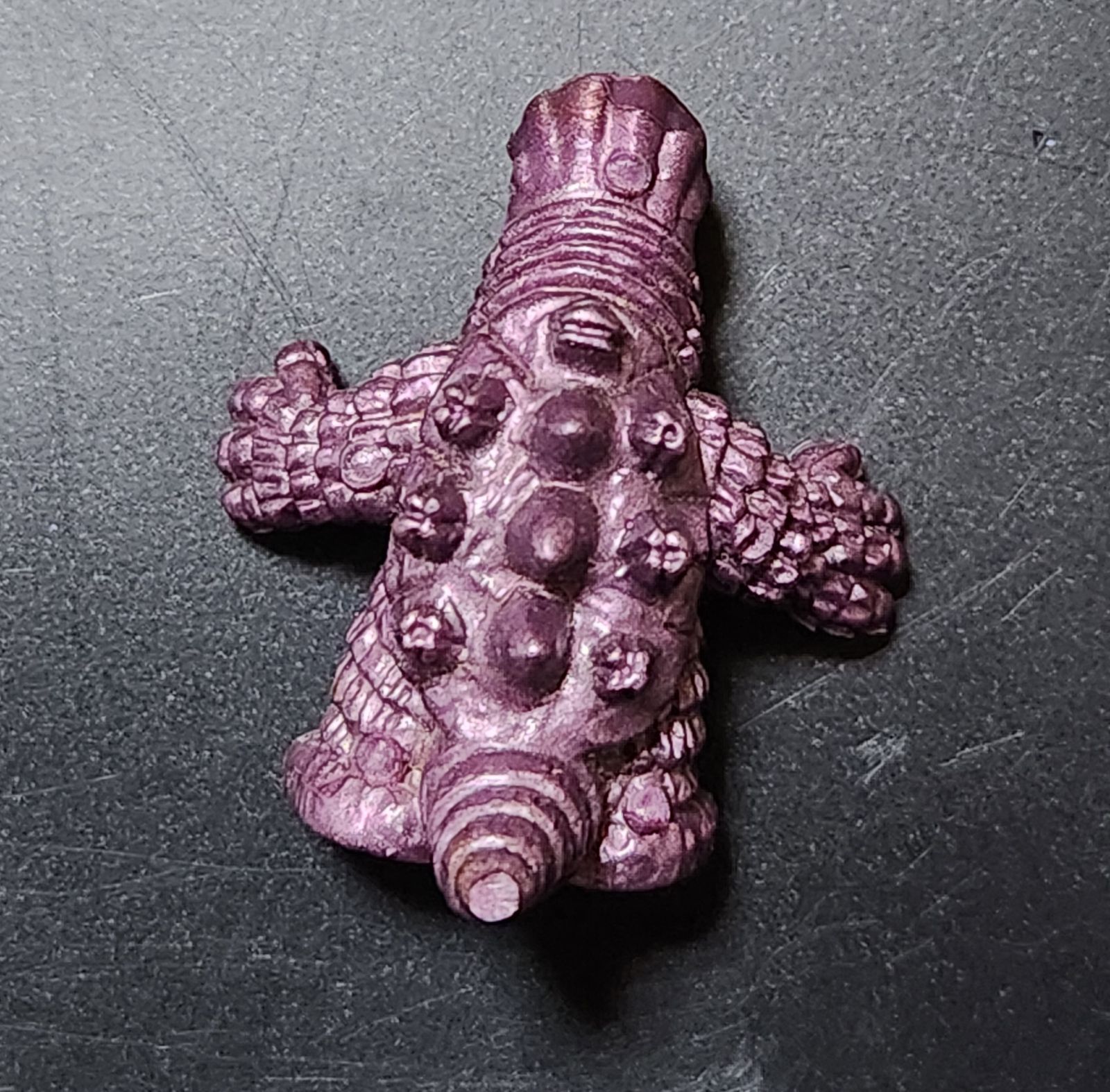 専用 ミニトータス パープルメタリックカラー 怪獣消しゴム - メルカリ