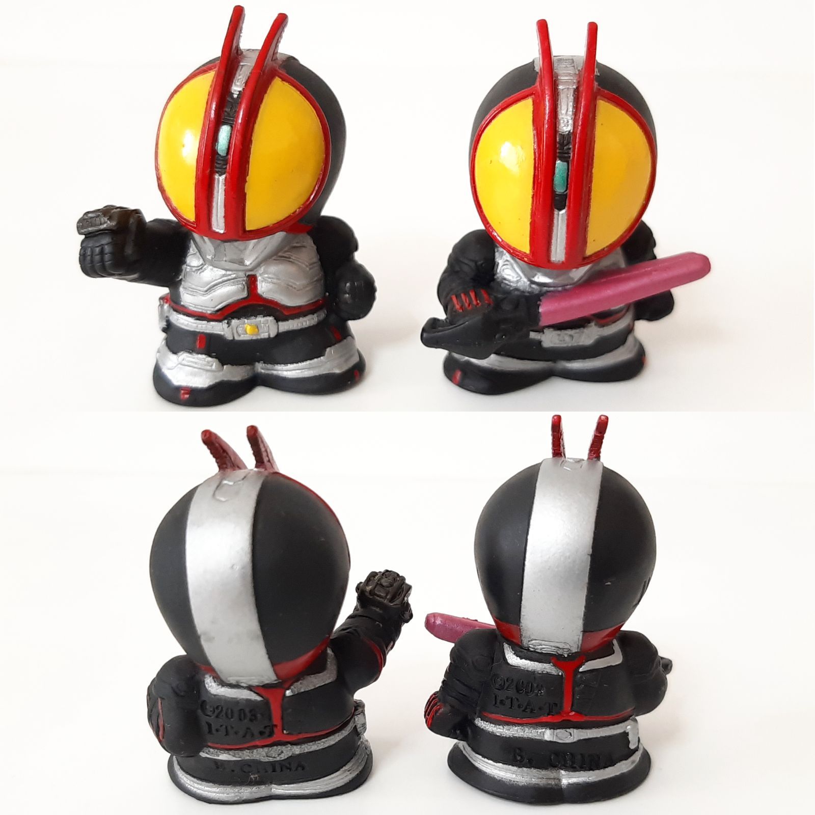 仮面ライダーキッズ ソフビコレクション 指人形 ミニフィギュア - メルカリ