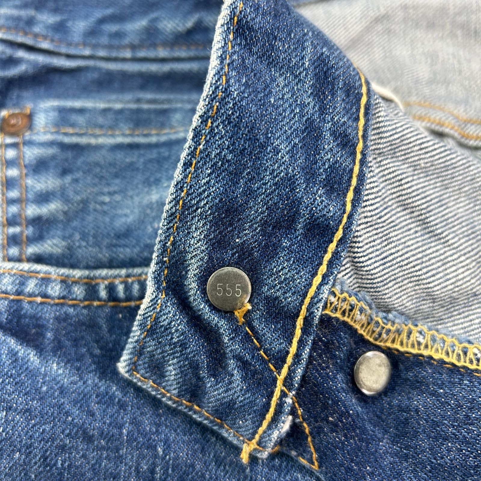 Levi's リーバイス 501XX ビッグE 赤耳 刻印555 バレンシア工場 復刻