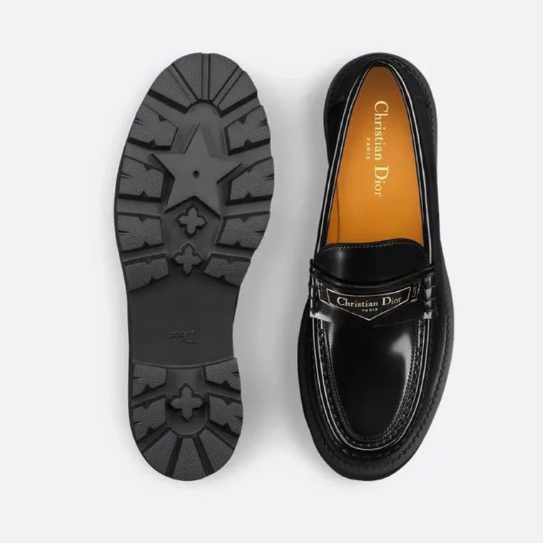 DIOR ✨美品✨ Dior Boy プラットフォーム ローファー ブラック 37.5