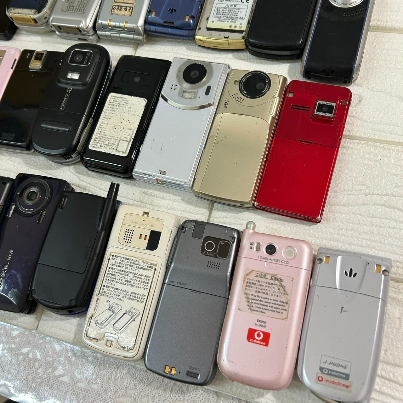 I【ジャンク】ガラケー 26台 まとめ売り ガラパゴス携帯 昭和 レトロ