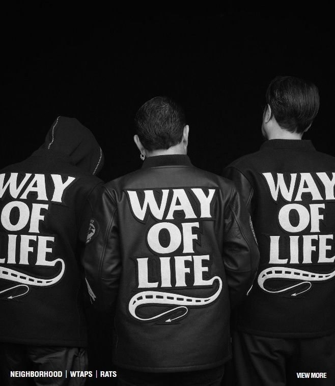 RATS x NEIGHBORHOOD x WTAPS｜20th ALL LEATHER JACKET ラッツ