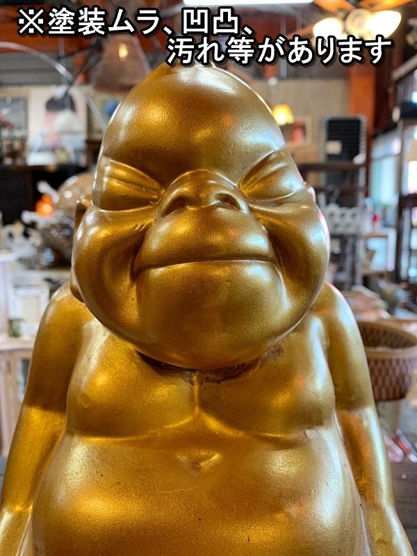 ビリケンさん 置物 高さ約30cm 金運 開運 商売繁盛 BILLIKEN ゴールド