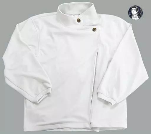 中古】衣類 乙骨憂太 缶バッジ付き高専ジャージ ホワイト Mサイズ