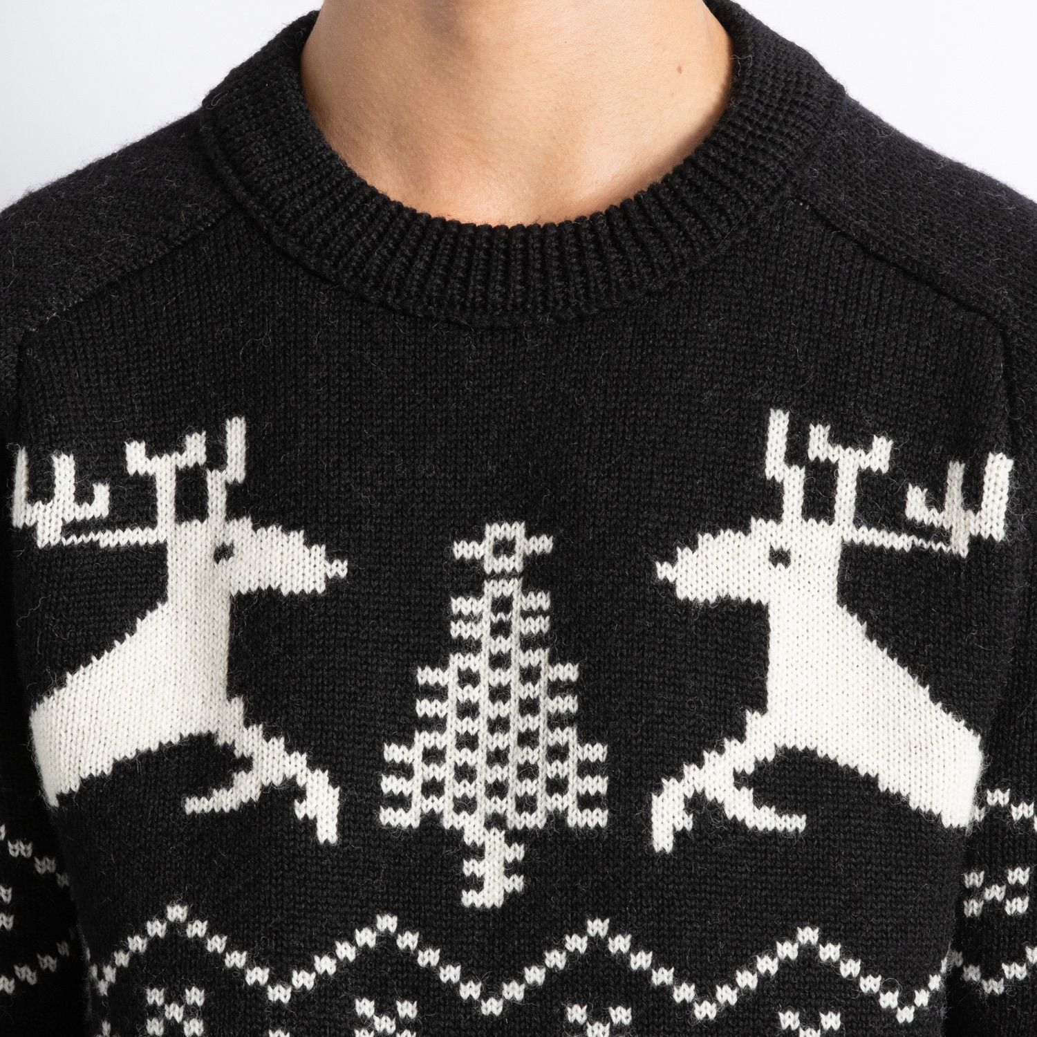 サンローラン ニット セーター 長袖 ノルディック SAINT LAURENT