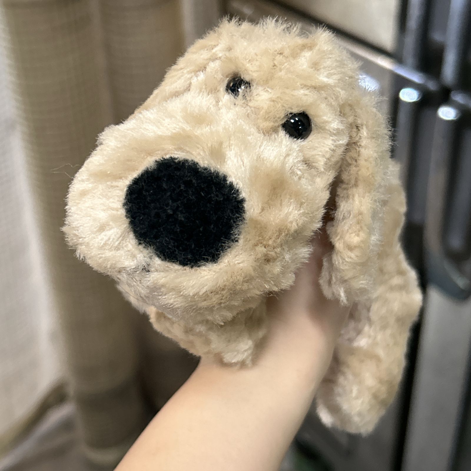 レトロ COMO＆RAY 日本製 子犬のルーク ぬいぐるみ - メルカリ