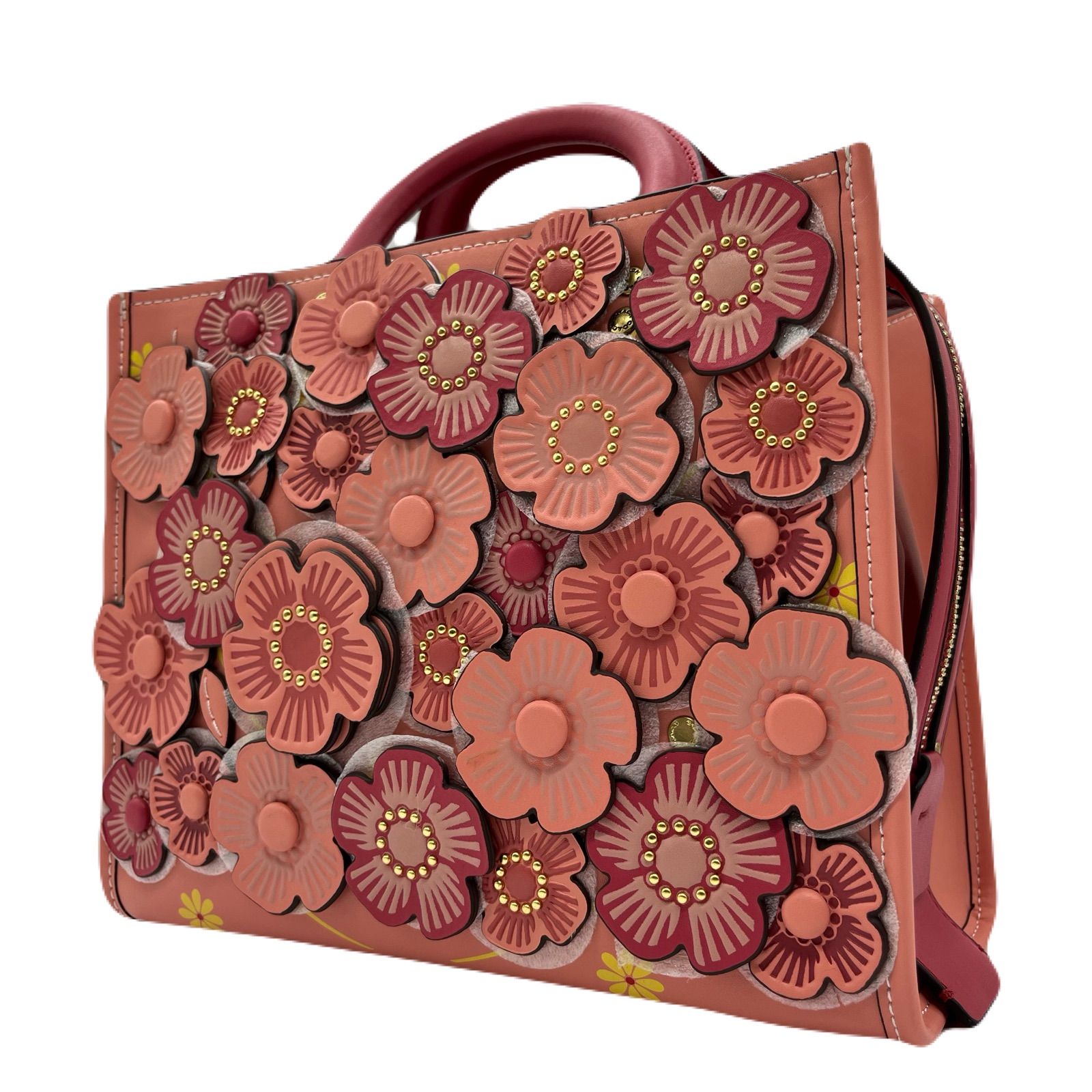 coach 新品　ティーローズ　セット売り 楽天市場】COACH コーチ ティーローズバスケットバッグ 67702 2Way