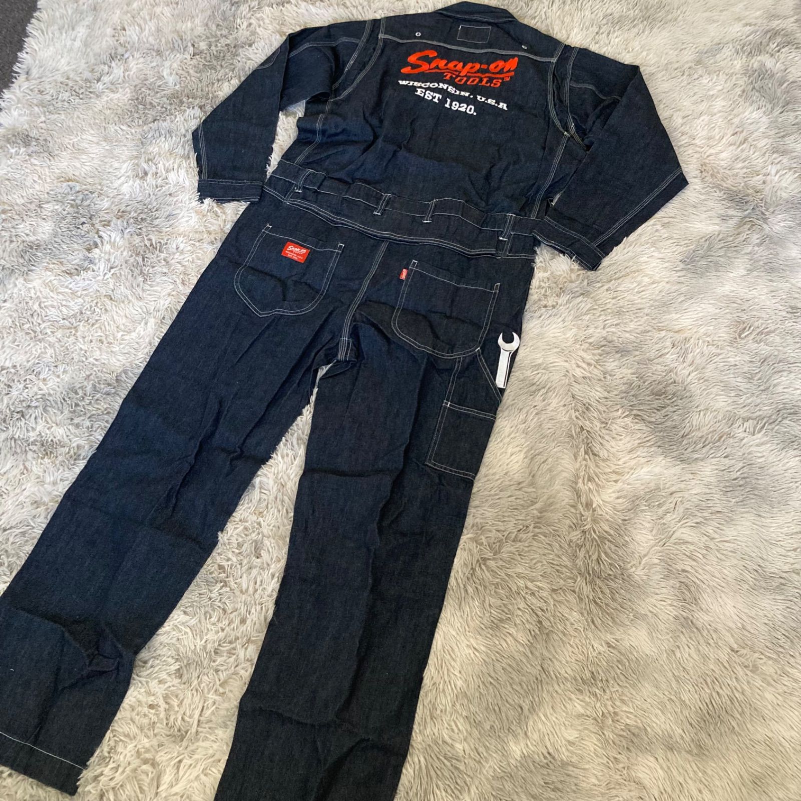 Snap-on デニムオーバーオール ツナギ BWL5450DO - メルカリ