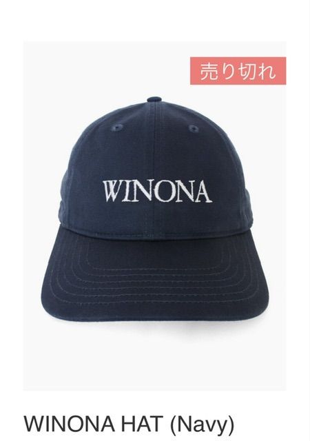 新品】IDEA BOOKS CAP（アイデアブックス キャップ）WINONA - メルカリ