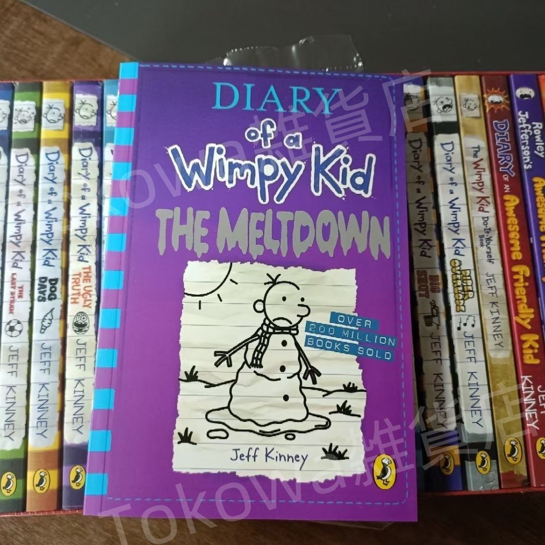 DIARY of a Wimpy Kid グレッグのダメ日記 英語 5冊セット DIARY of a