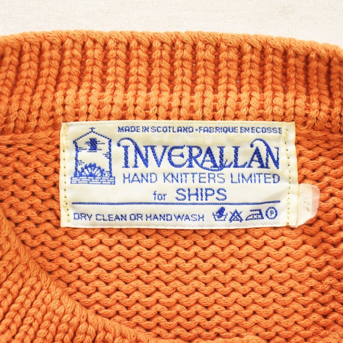 別注】 スコットランド製 インバーアラン x シップス INVERALLAN for