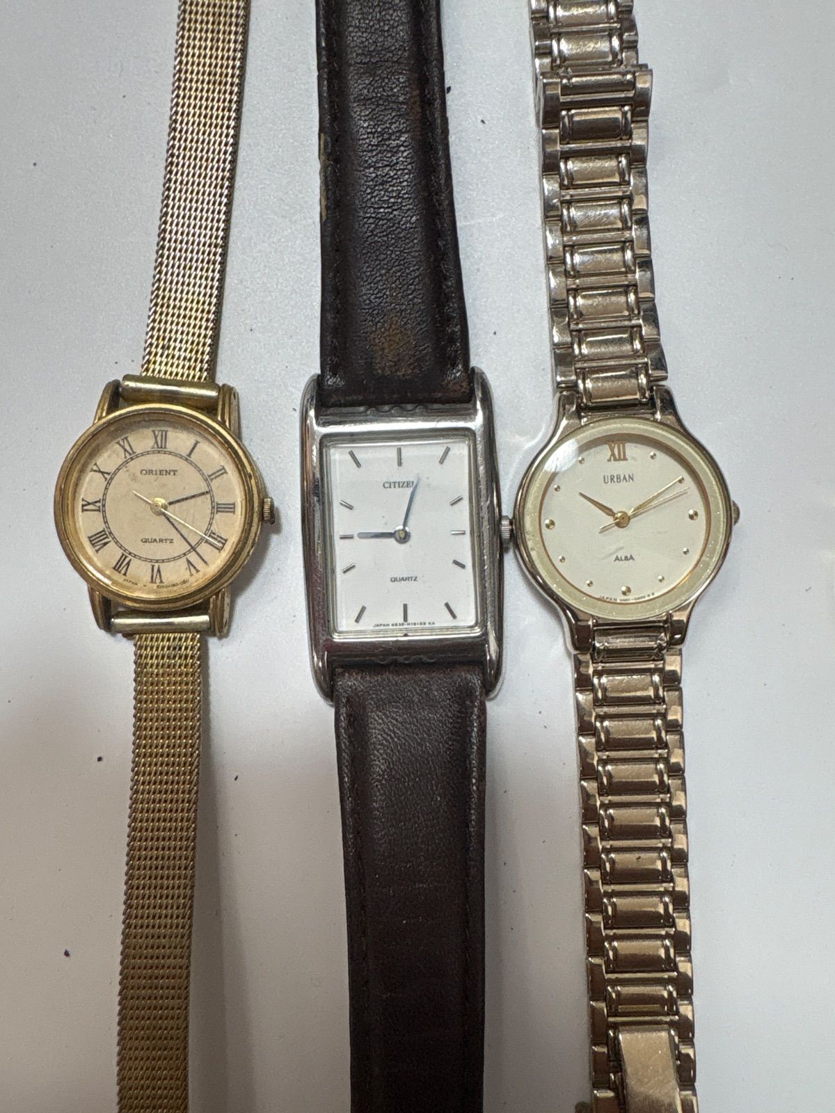 ジャンク】腕時計 11本セット カシオ/シチズン/オリエント 他 まとめ