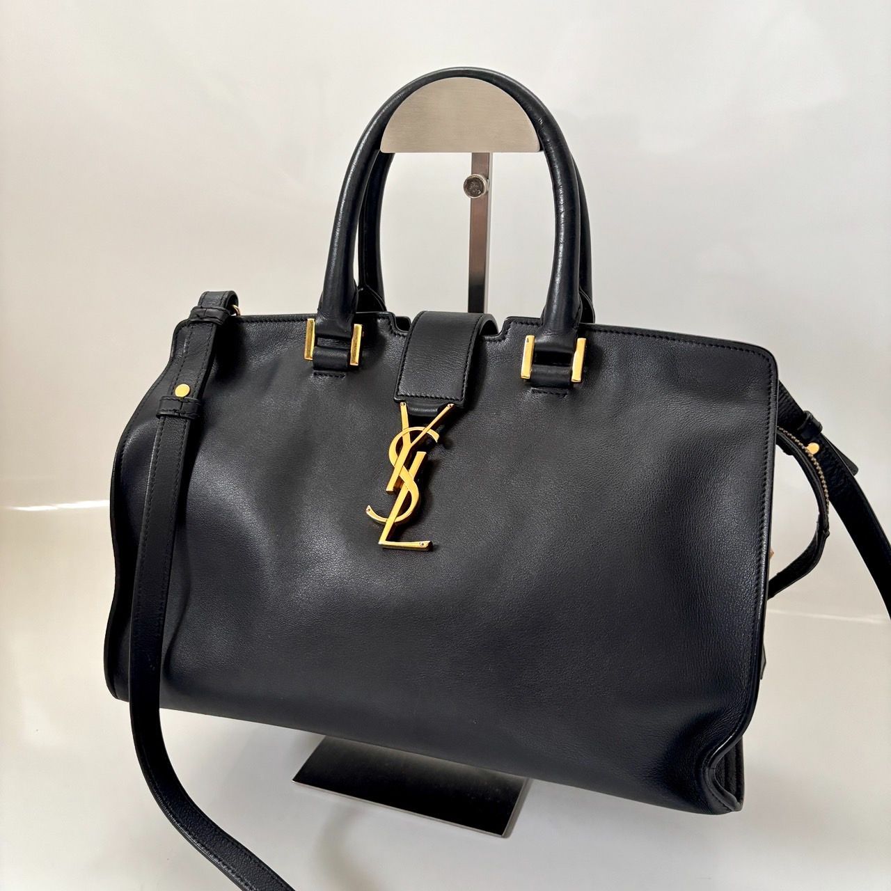 美品 SAINT LAURENT PARIS サンローランパリ ベイビーカバス 2way YSL