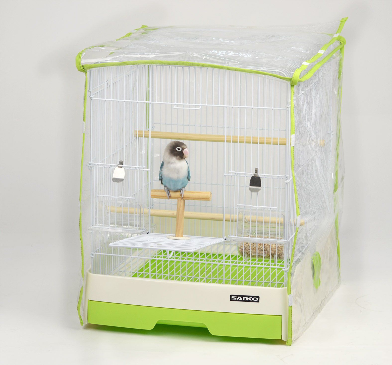 迅速発送】三晃商会 SANKO イージーホームバード用クリアーケージ