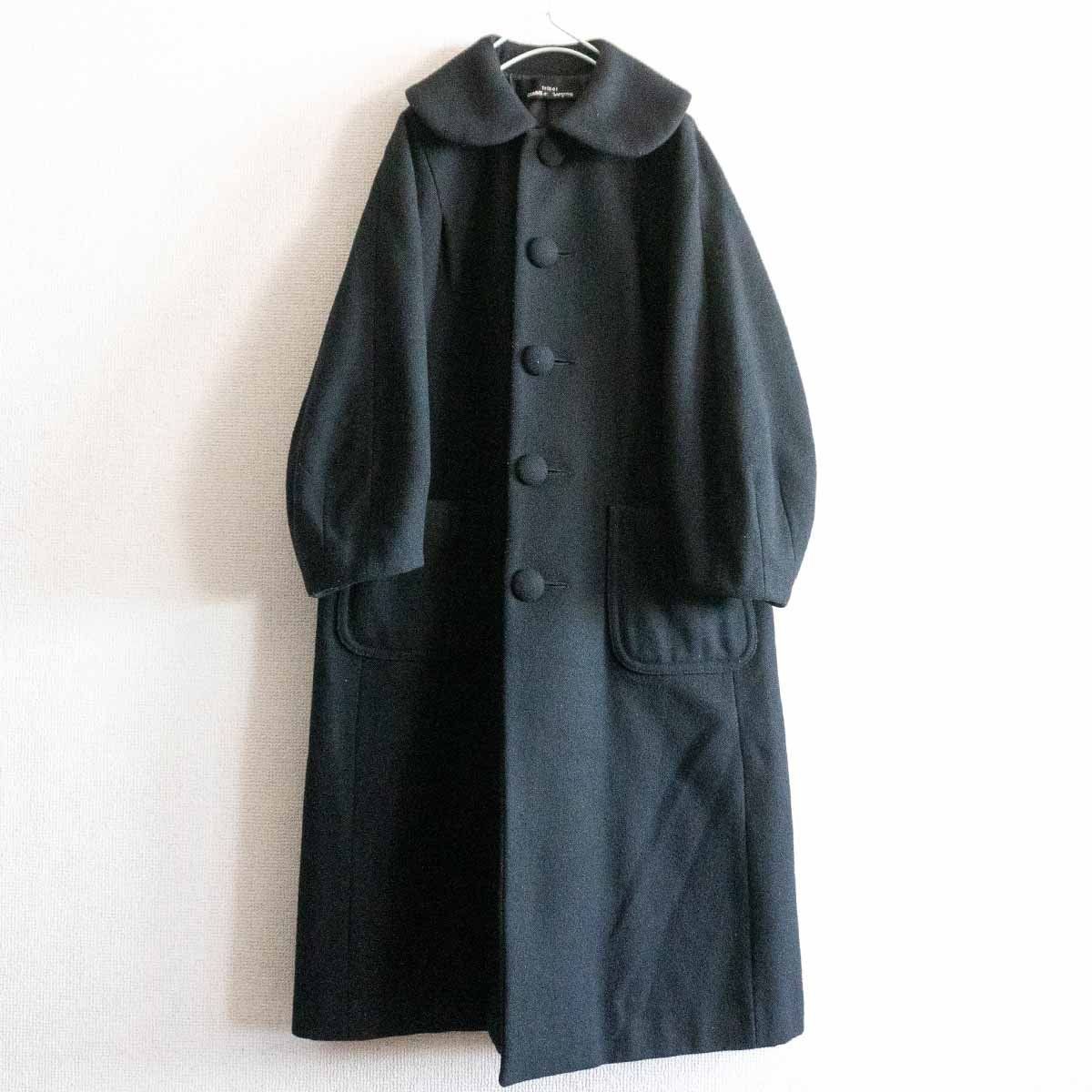 美品】tricot COMME des GARCONS 【丸襟 ウール コート】M トリコ