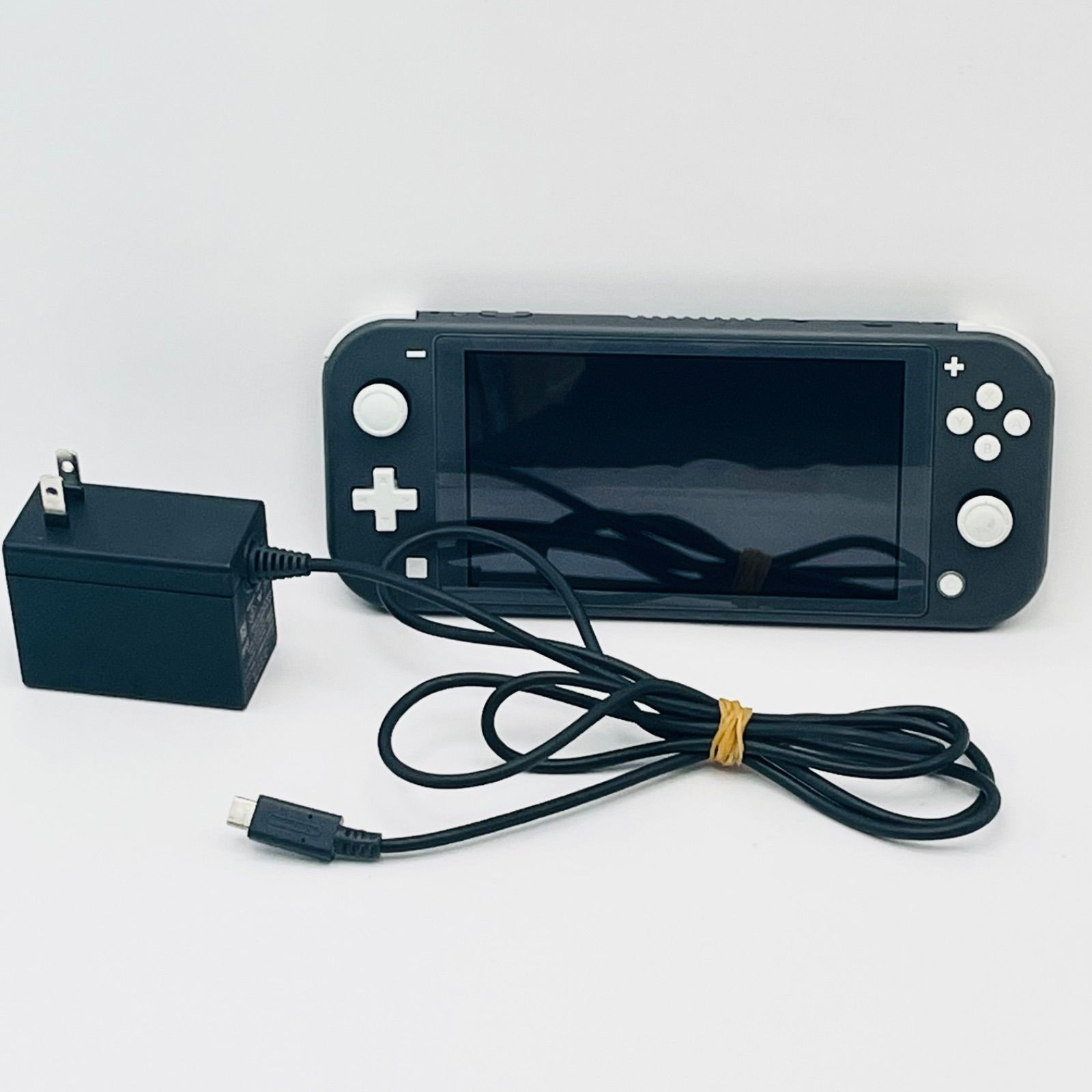 Nintendo Switch Lite本体グレー+純正ACアダプター（箱無し） Nintendo