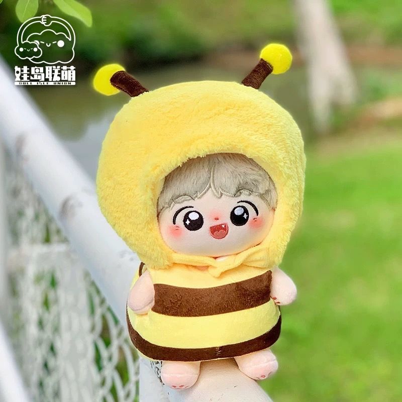 10cm.15cm.20cm】 ぬい服 かわいい ミツバチの着ぐるみ服 ぬいぐるみ用