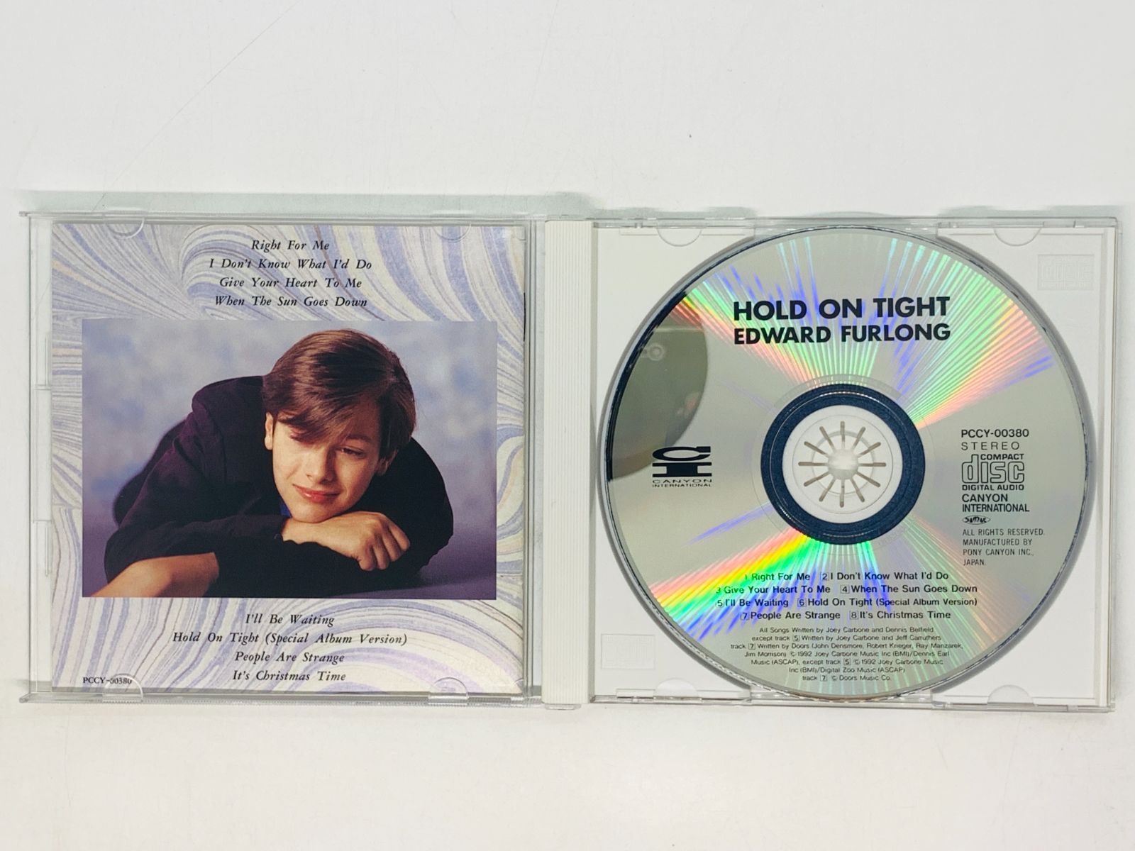 CD エドワード・ファーロング 君を強く抱きしめて / EDWARD FURLONG