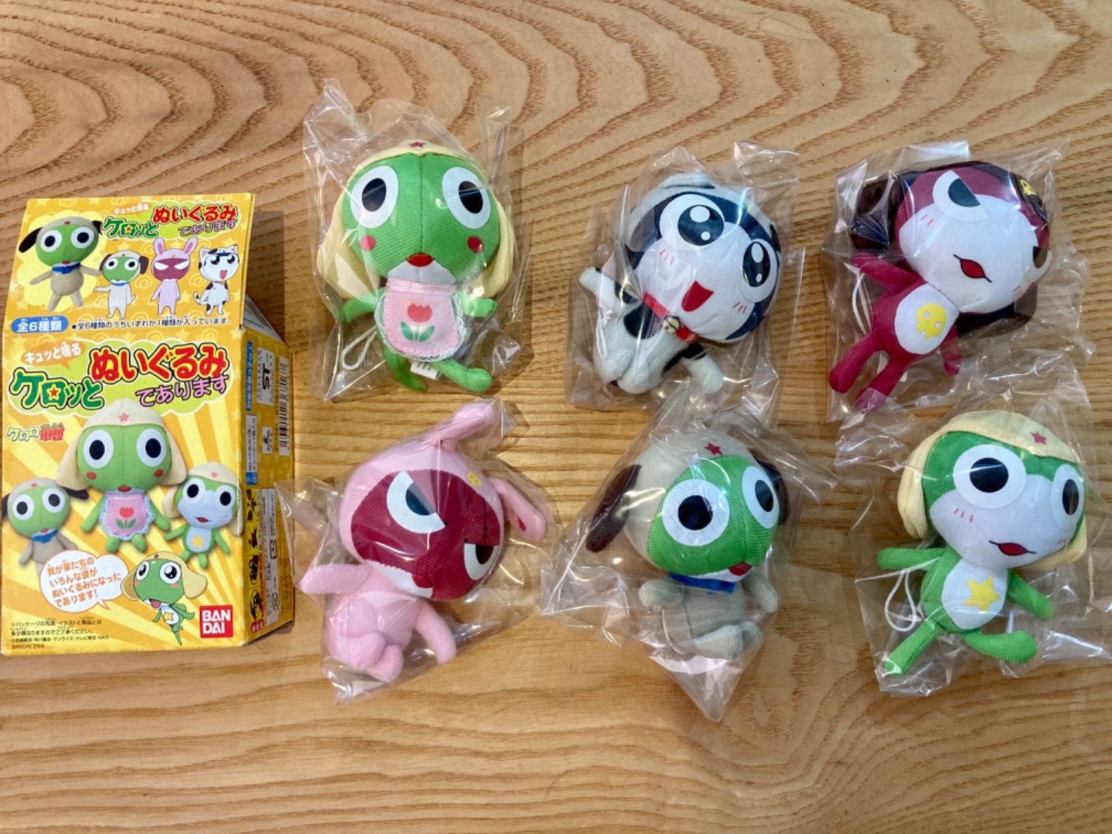 ケロロ軍曹 ぬいぐるみ ケロッとぬいぐるみであります 全6種