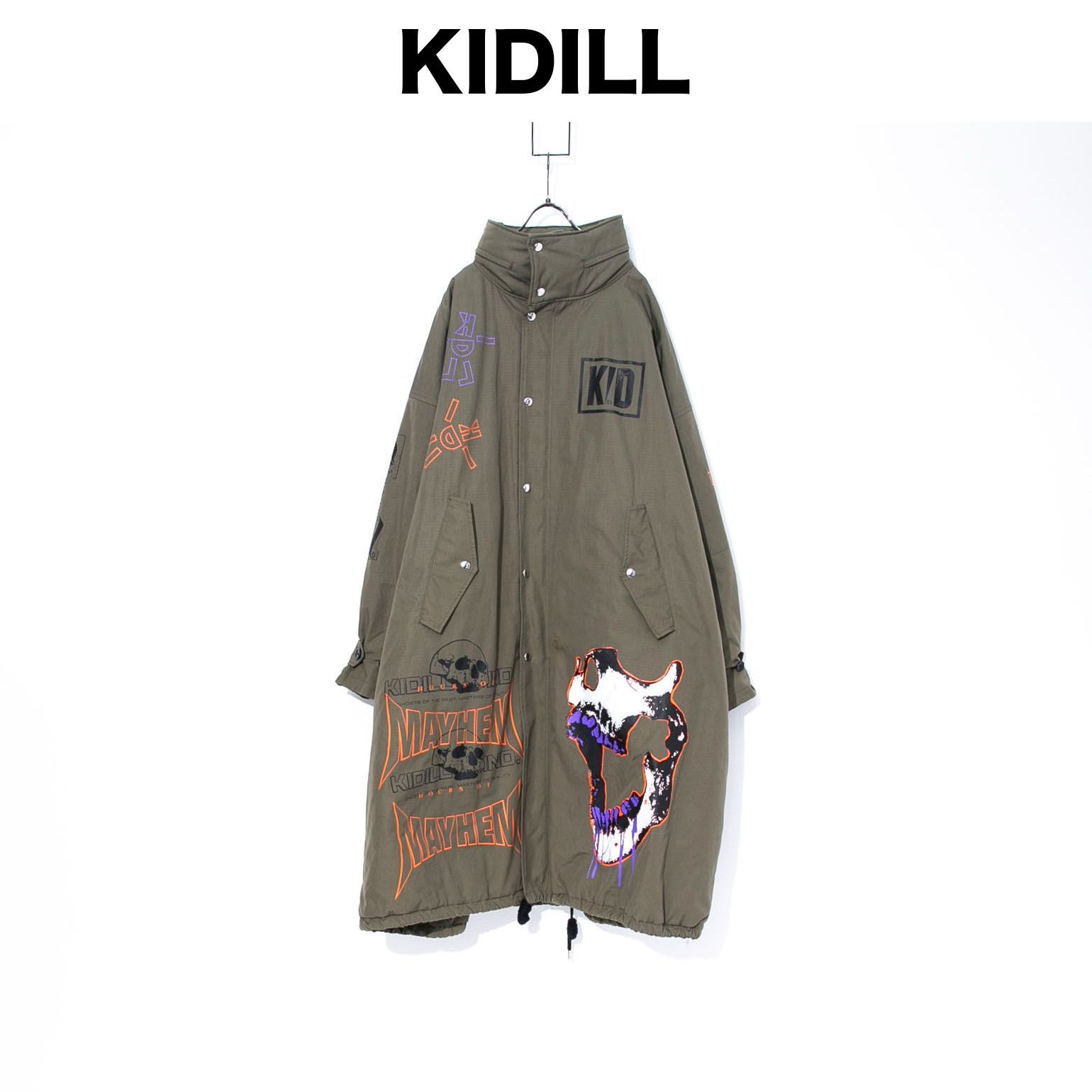 KIDILL キディル MODS COAT MULTI PRINTモッズコート - メルカリ