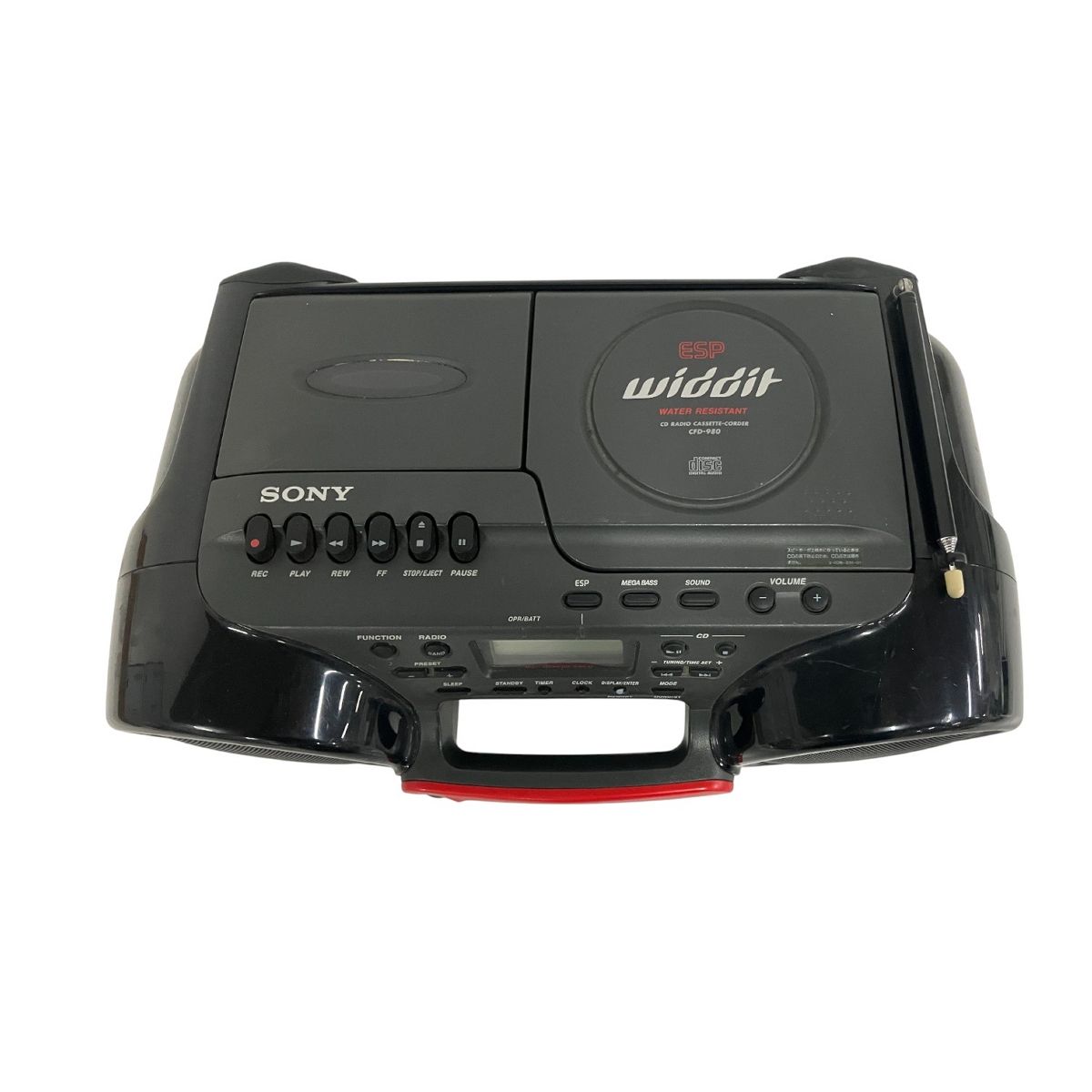SONY ソニー CD ラジオカセットコーダー 節約 ラジカセ CFD-980 音響