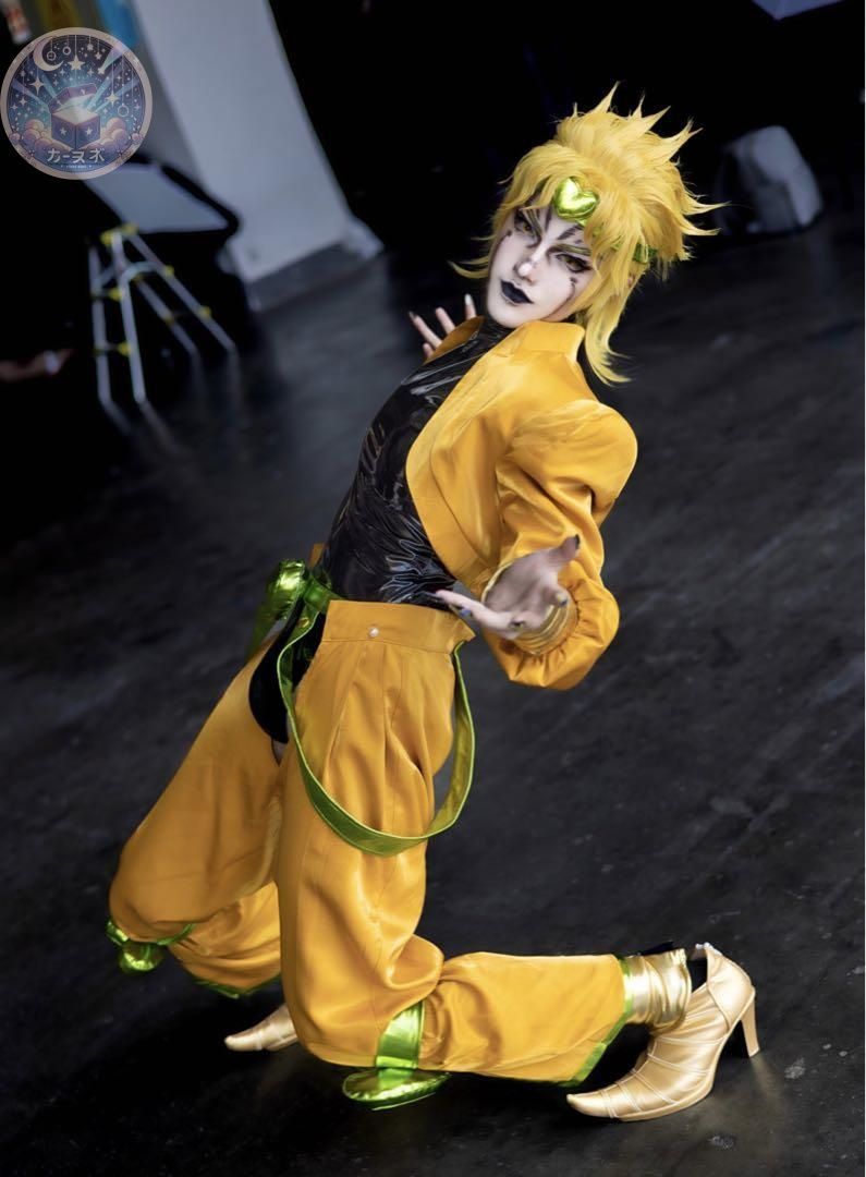 新品 未使用】 ジョジョの奇妙な冒険 コスプレ ディオ Dio 衣装