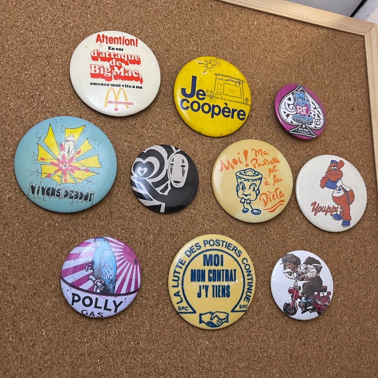 缶バッジ ビンテージ アンティーク AX 50s ~ 60s 70s 80s 90s 00s 小物