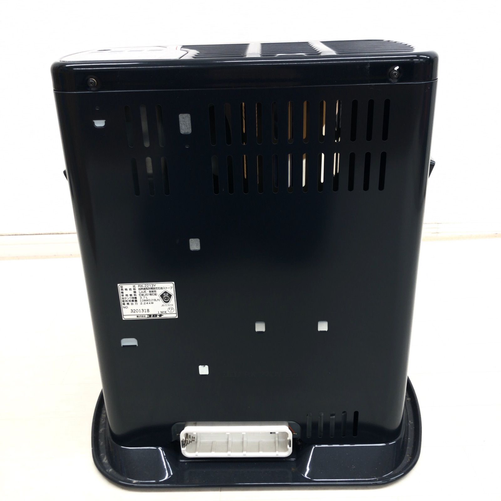 未使用 CORONA コロナ RX-2213Y-HDD 自然通気形開放式石油ストーブ 3.7
