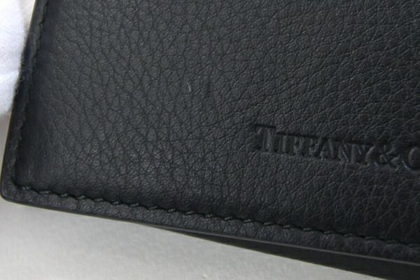 ティファニー 名刺入れ ブラック レザー 中古 ロゴ - メルカリ