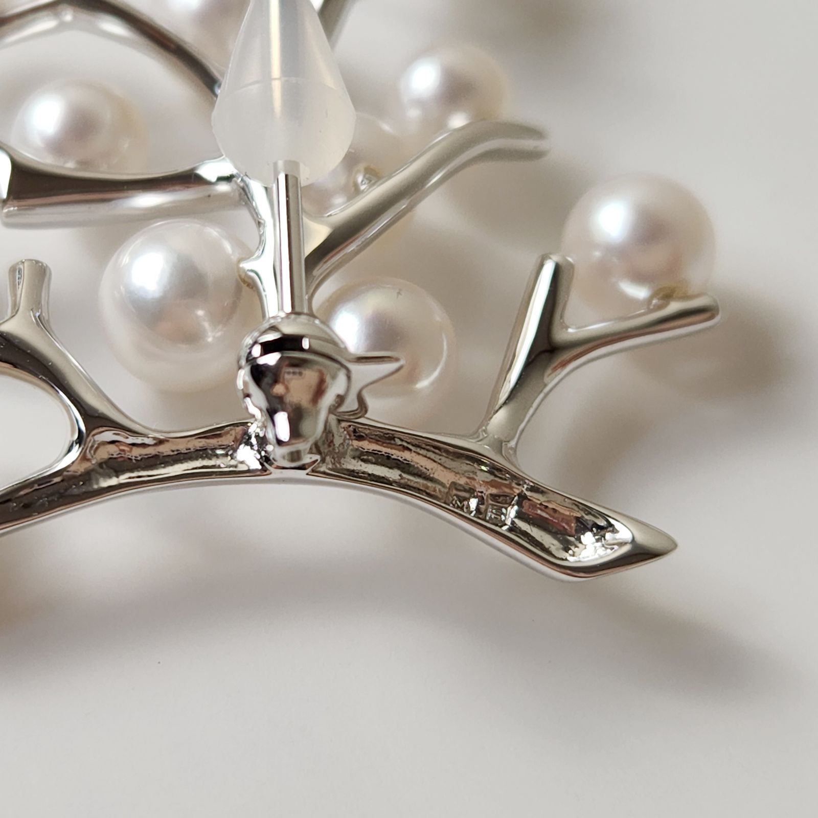 MIKMOTO ミキモト Silver 幸福の木 Lサイズ ブローチ - メルカリ