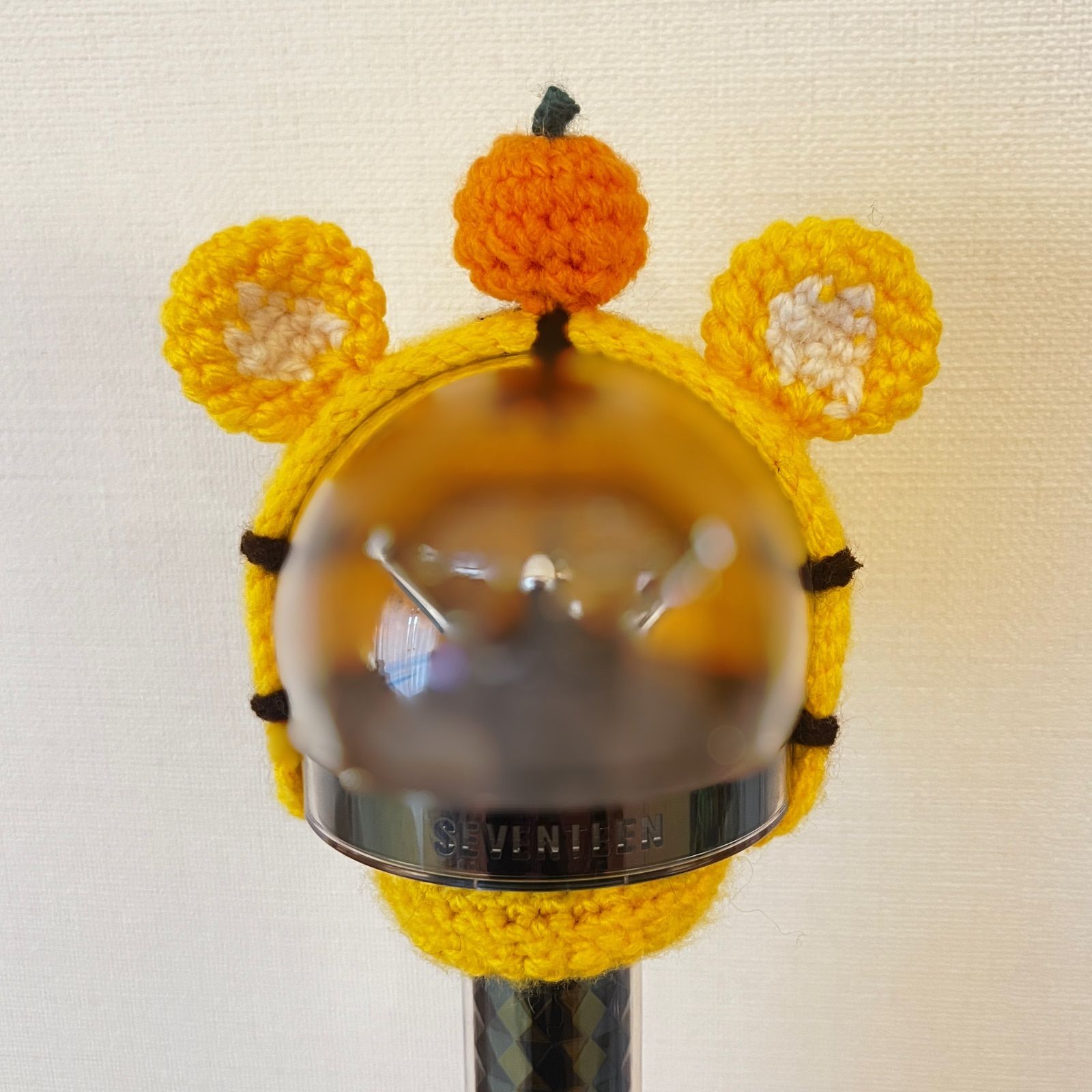 seventeen セブチ ペンライトカバー カラット棒 編み物 オーダーページ