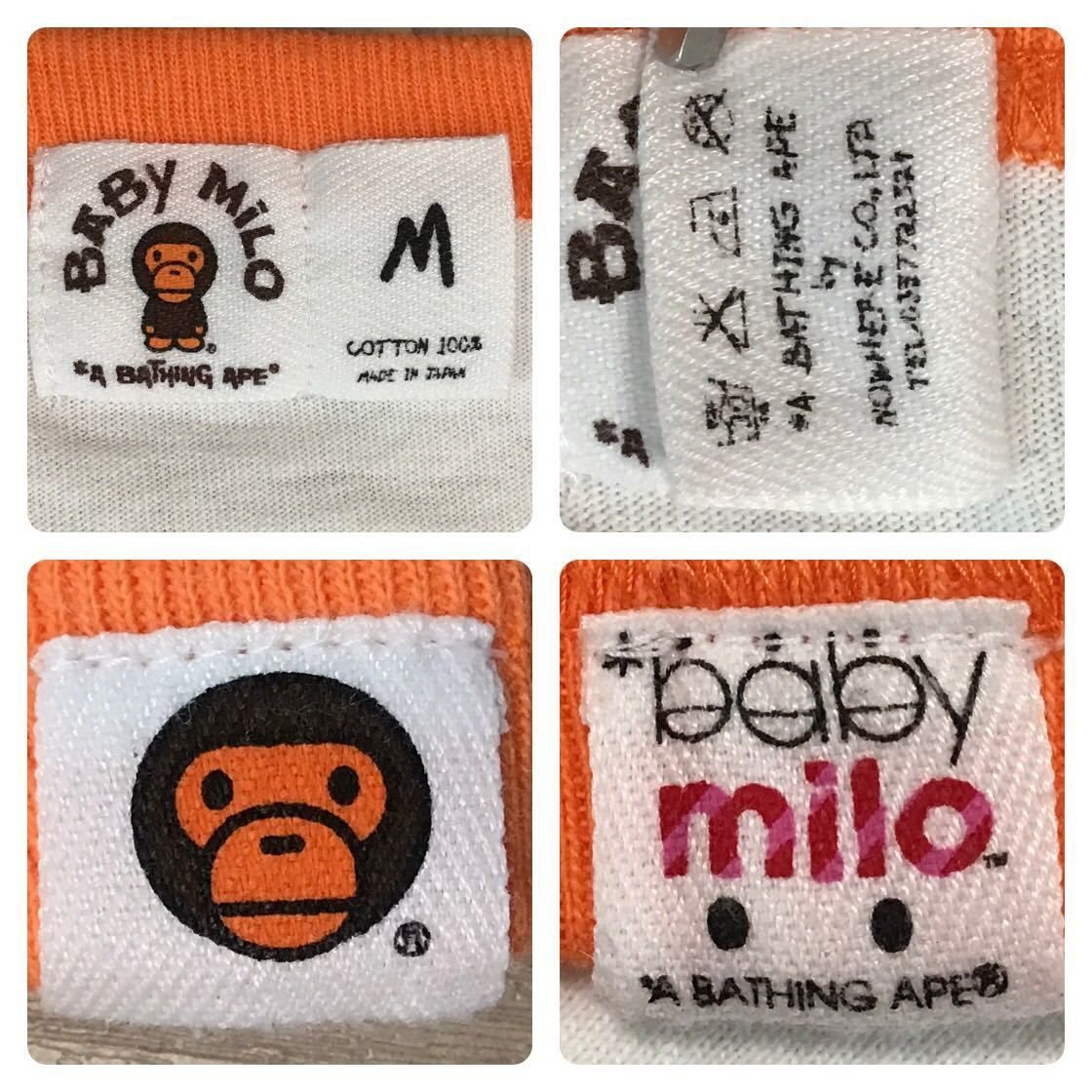 スワロフスキー マイロ Tシャツ Mサイズ a bathing ape BAPE swarovski