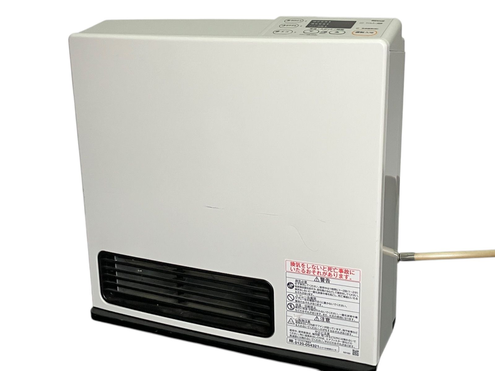 RinnaiリンナイガスファンヒーターSCR−365-E未使用 ホワイト Rinnai