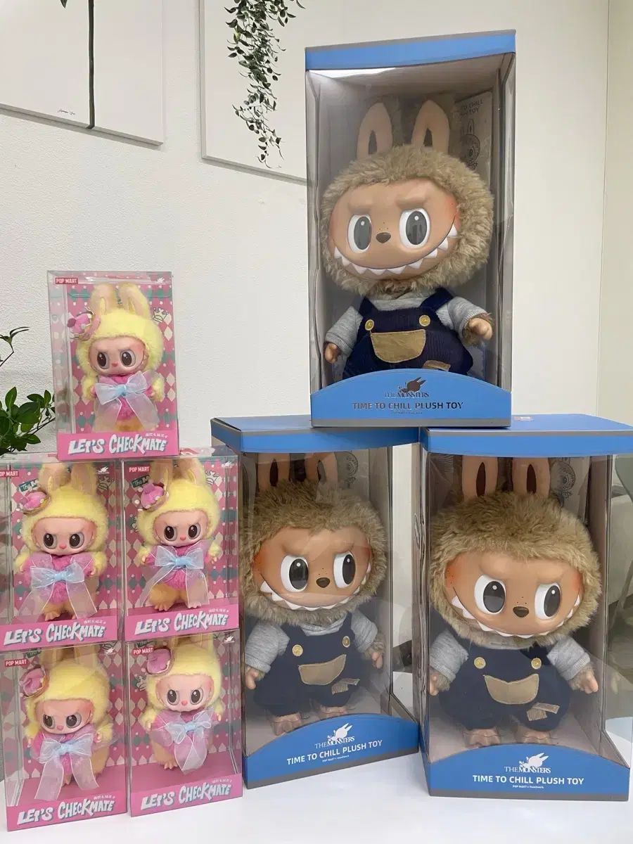 LABUBU TIME TO CHILL・LET'S CHECKMATE 2点 LABUBU TIME TO CHILL