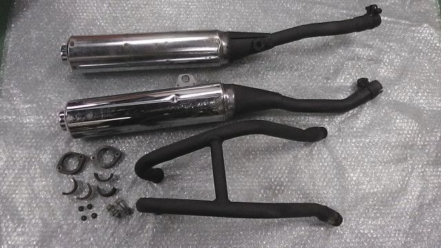 ZZR250 EX250H-029xxx の マフラー 傷 凹み:#1689322018 - メルカリ