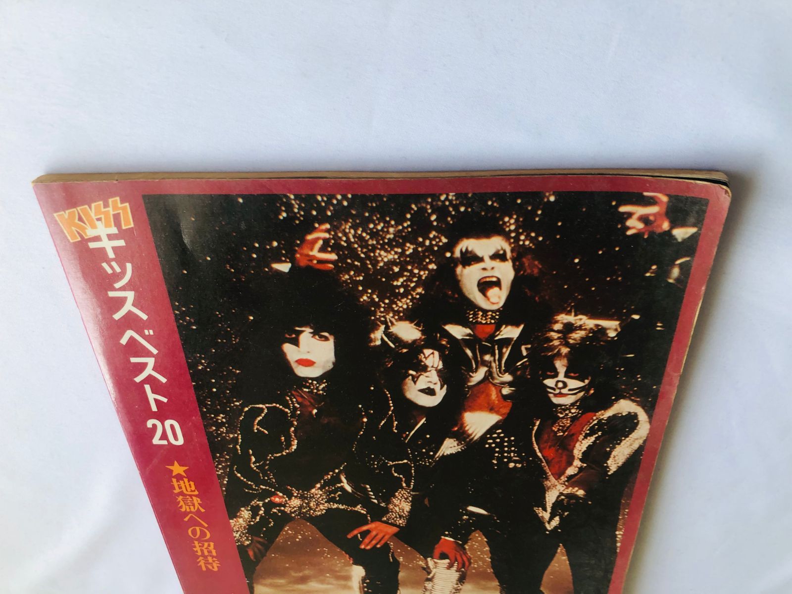 キッスベスト20 地獄への招待 KISS 楽譜本 Kiss Best 20 Invitation to
