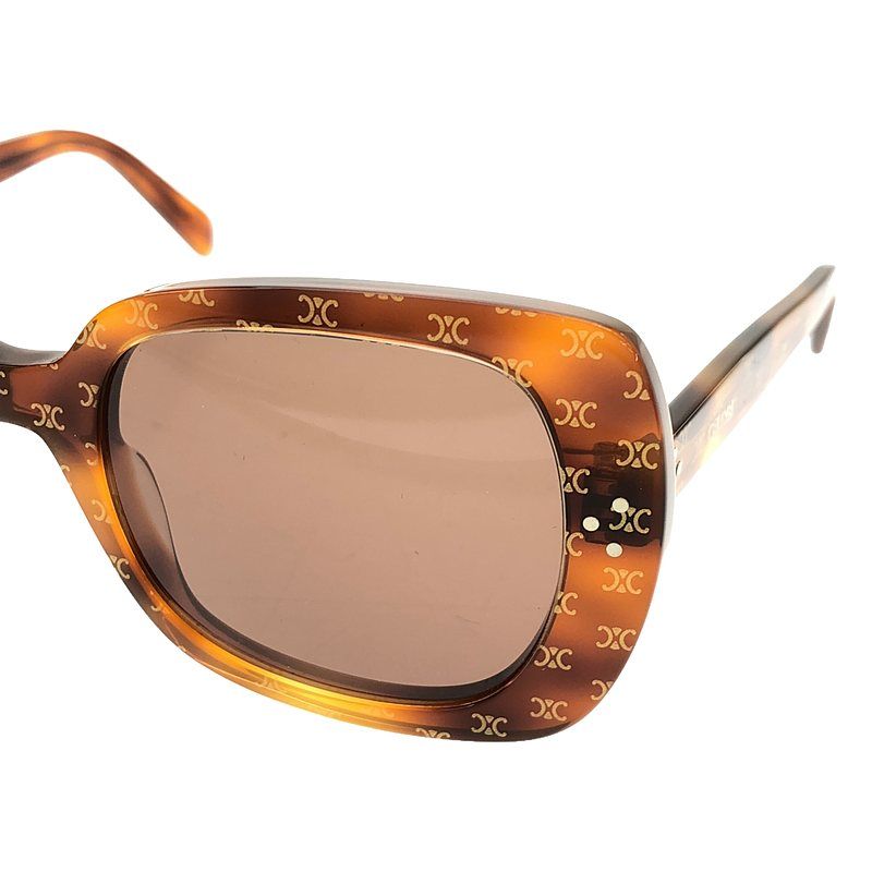 美品】 CELINE / セリーヌ | 総ロゴ トリオンフ 鼈甲 ベッコウ