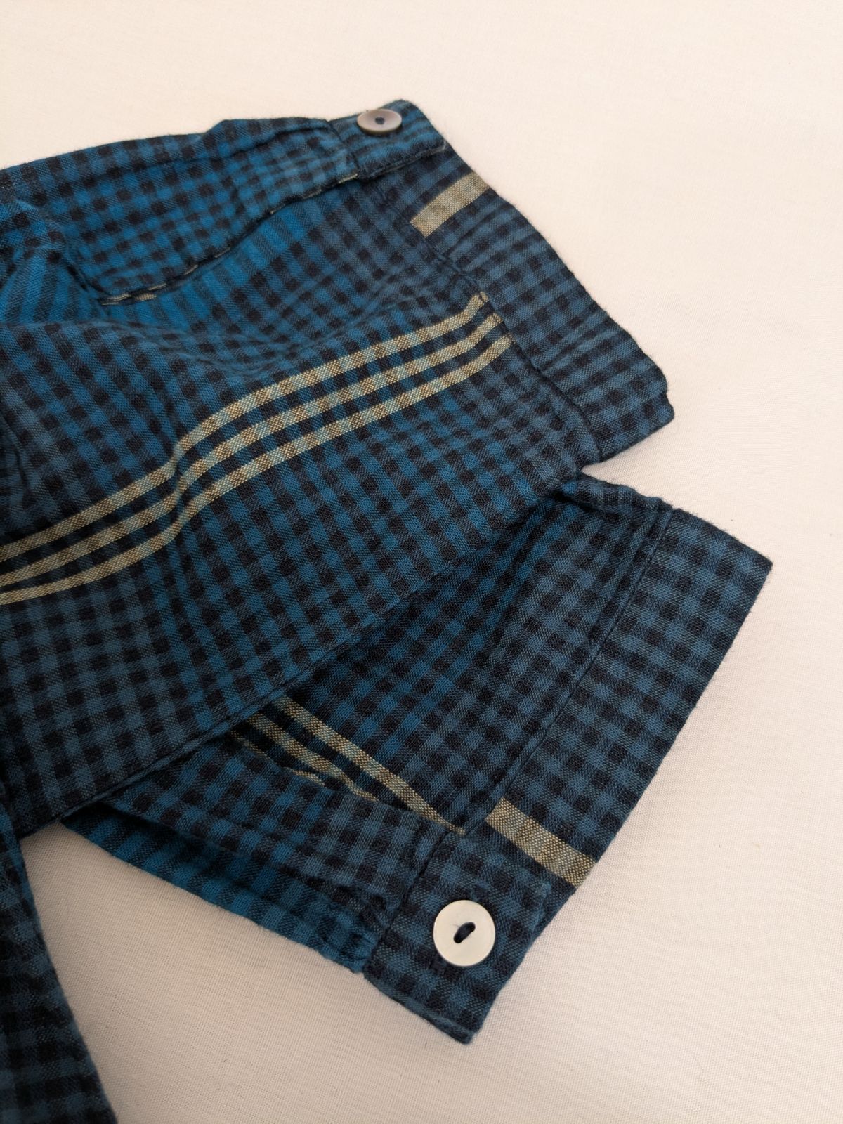 2025SS パラスパレス PAL'LAS PALACE インディゴ ローン チェック