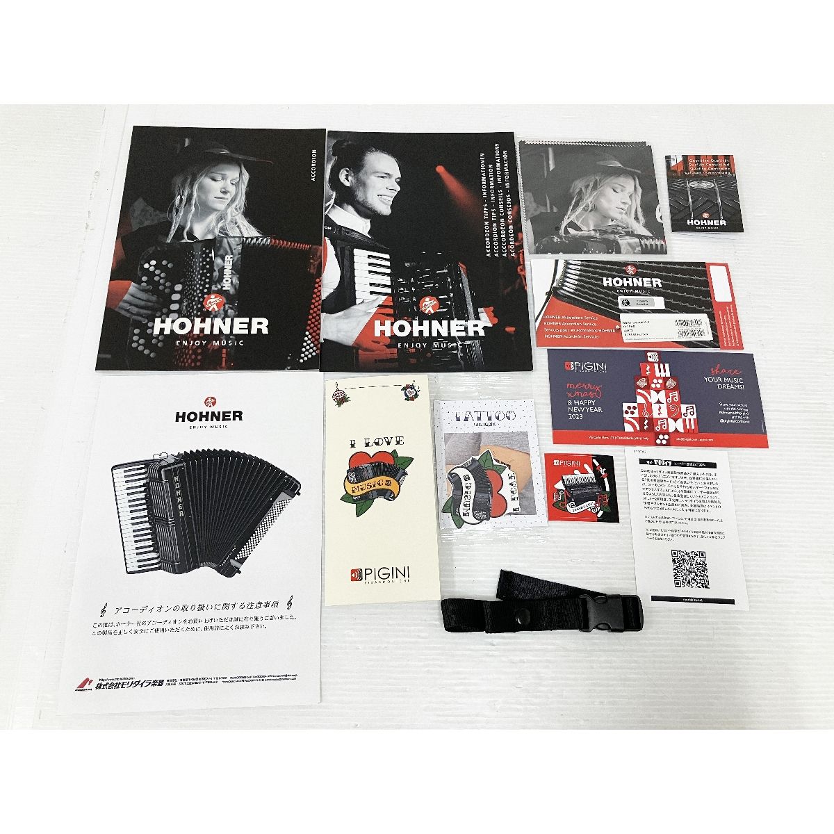 HOHNER nova III 96 クロマチック ボタン アコーディオン E♭ - B