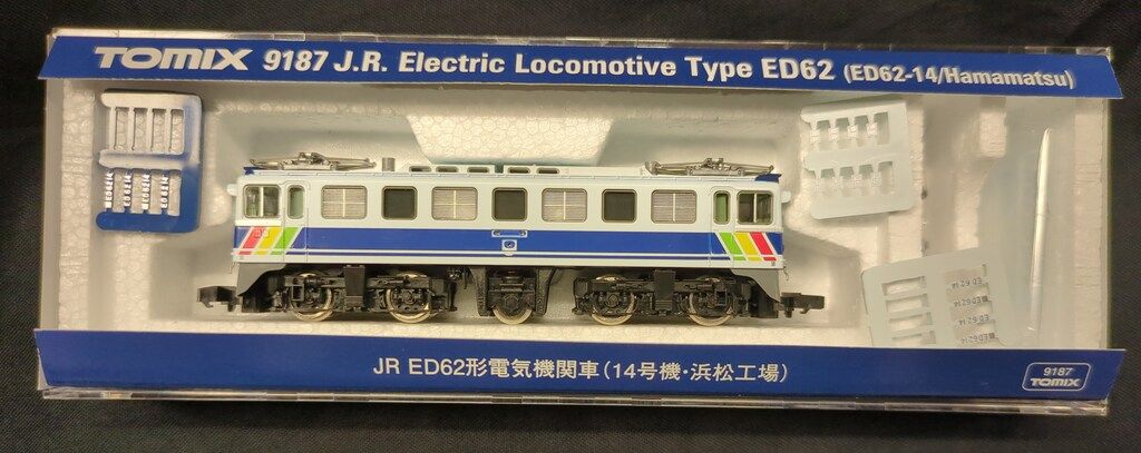 TOMIX Nゲージ JR ED62形電気機関車 (14号機・浜松工場) 9187 - メルカリ