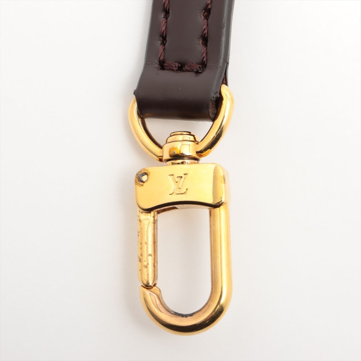 LOUIS VUITTON/ルイ ヴィトン ショルダーストラップ レザー ブラウン