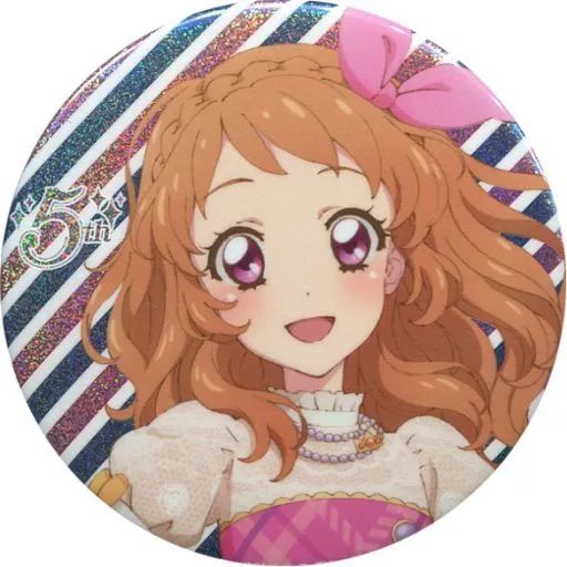 アイカツ! 5thグリッター 缶バッジ 大空あかり アイカツ! 5th